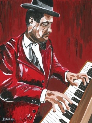 JAZZ NO. 3 | LOOSE PRINT | ACRYLIC PAINTING | 3:4 RATIO