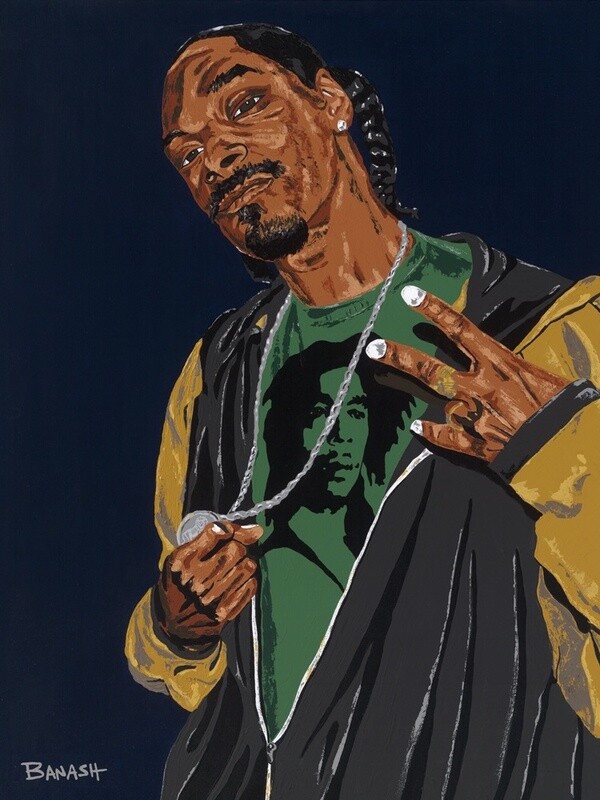 HIP HOP . RAP NO. 1 | LOOSE PRINT | ACRYLIC PAINTING | 3:4 RATIO