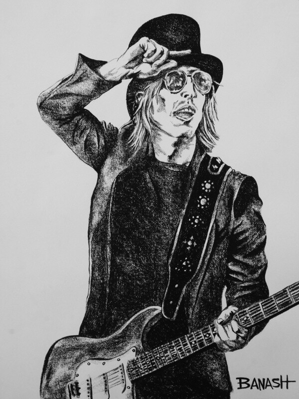 ROCK N&#39; ROLL NO. 6 | CANVAS | CHARCOAL | 3:4 RATIO