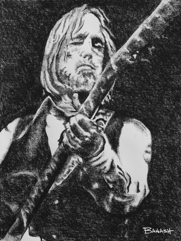 ROCK N&#39; ROLL NO. 5 | CANVAS | CHARCOAL | 3:4 RATIO