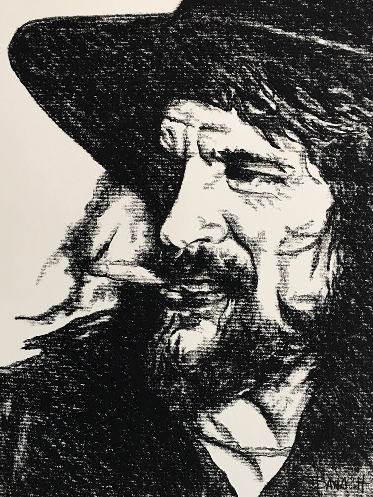 COUNTRY NO. 10 | CANVAS | CHARCOAL | 3:4 RATIO