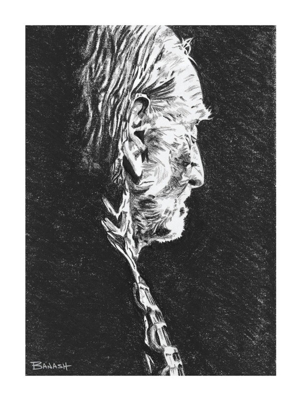 COUNTRY NO. 9 | LOOSE PRINT | CHARCOAL | 3:4 RATIO