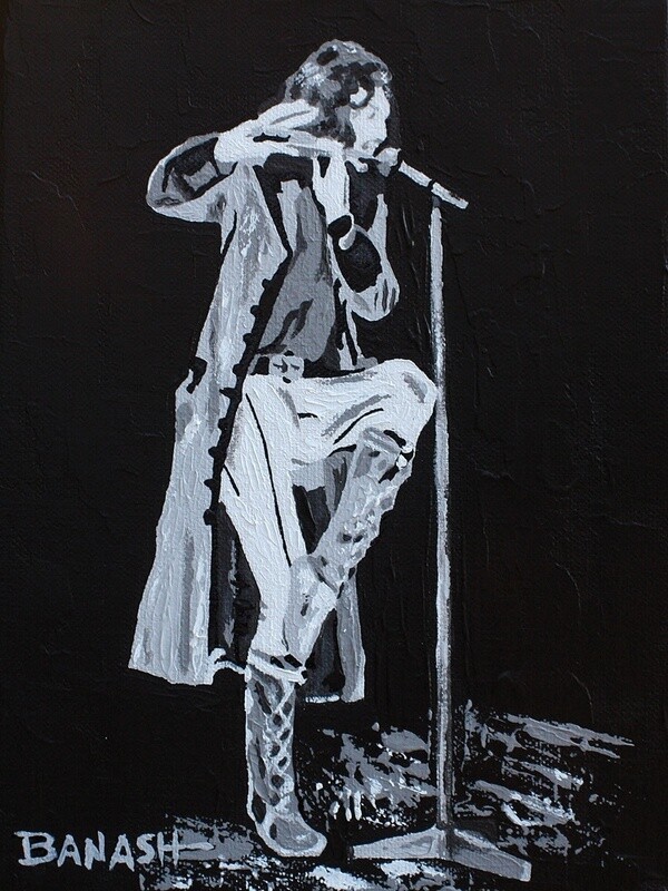 ROCK N&#39; ROLL NO. 22 | CANVAS | CHARCOAL | 3:4 RATIO