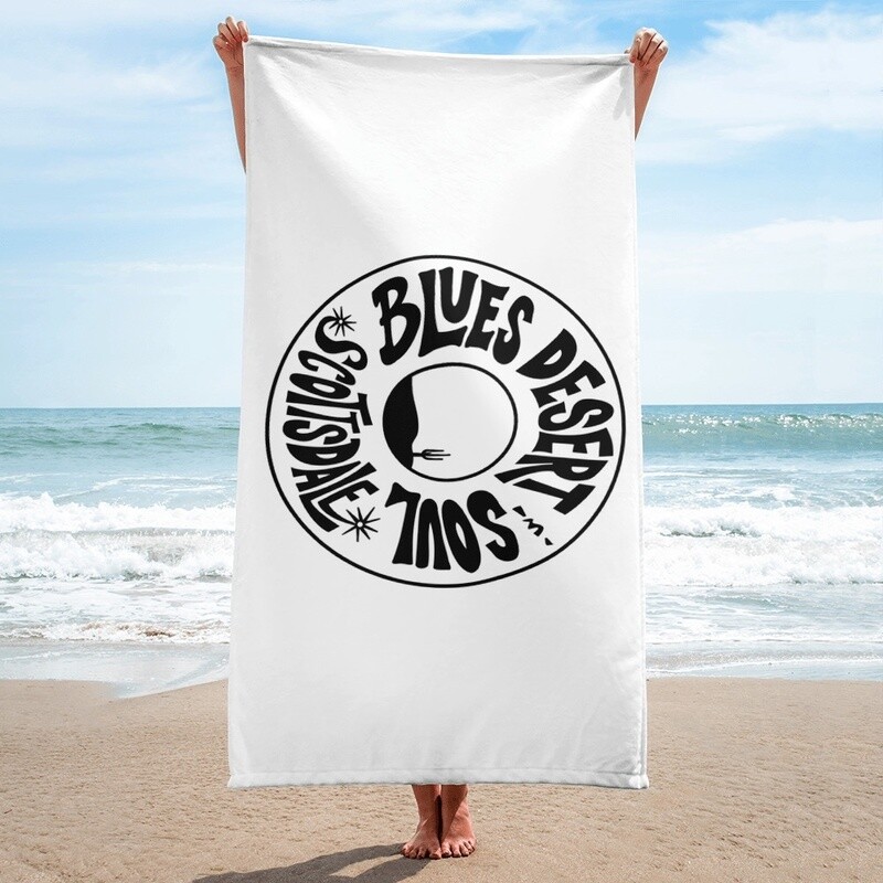 BLUES, DESERT &amp; SOUL | 30&quot; x 60&quot; PRINTED POOL TOWEL
