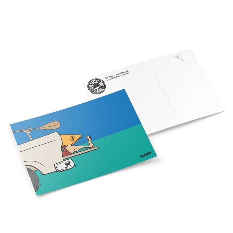 TAILGATE . KAYAK GREM | 6&quot; x 9&quot; POSTCARD