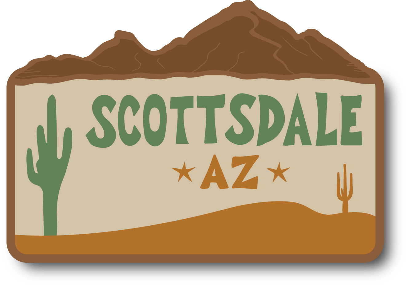 SCOTTSDALE AZ . CAMELBACK | RECTANGLE PATCH