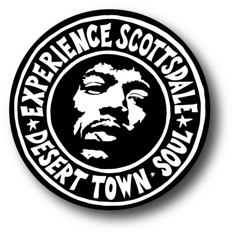 EXPERIENCE SCOTTSDALE . ELECTRIC BLUES NO. 8 | ROUND MAGNET