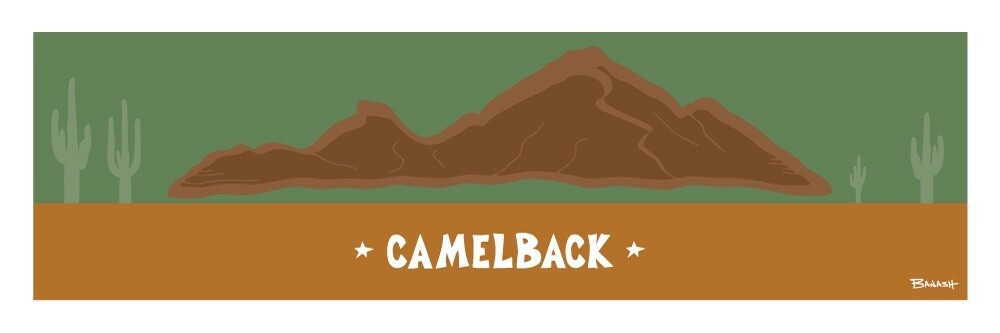 CAMELBACK | CANVAS | ILLUSTRATION | 1:3 RATIO
