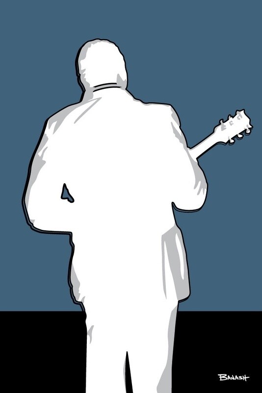 ELECTRIC BLUES NO. 21 STAGE RIFFS | LOOSE PRINT | ILLUSTRATION | 2:3 RATIO