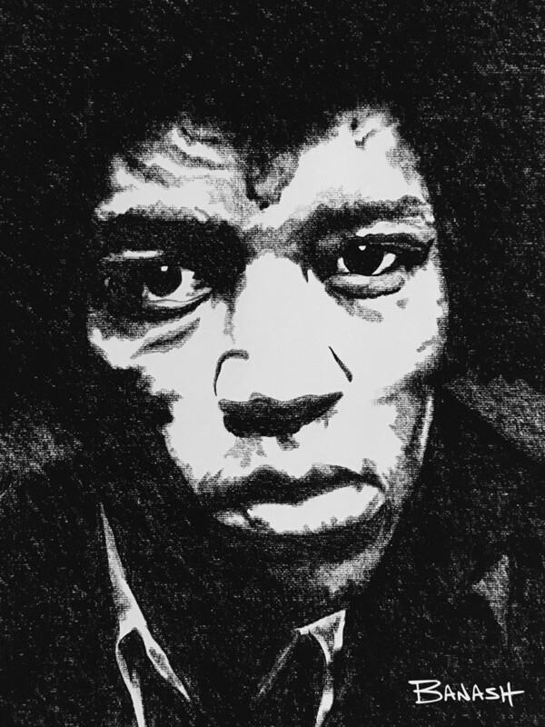ELECTRIC BLUES NO. 11 | CANVAS | CHARCOAL | 3:4 RATIO