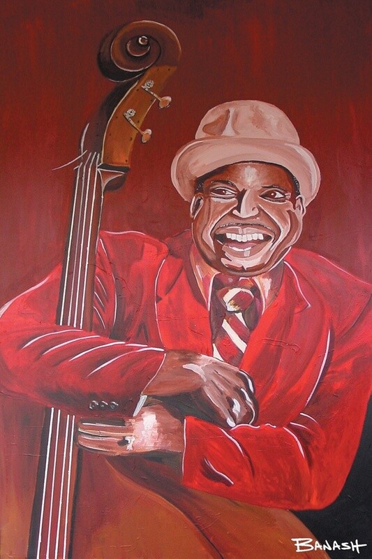DELTA BLUES NO. 16 | LOOSE PRINT | ACRYLIC PAINTING | 3:4 RATIO