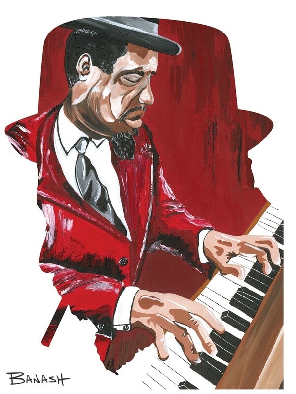JAZZ NO. 4 | LOOSE PRINT | ACRYLIC PAINTING | 3:4 RATIO
