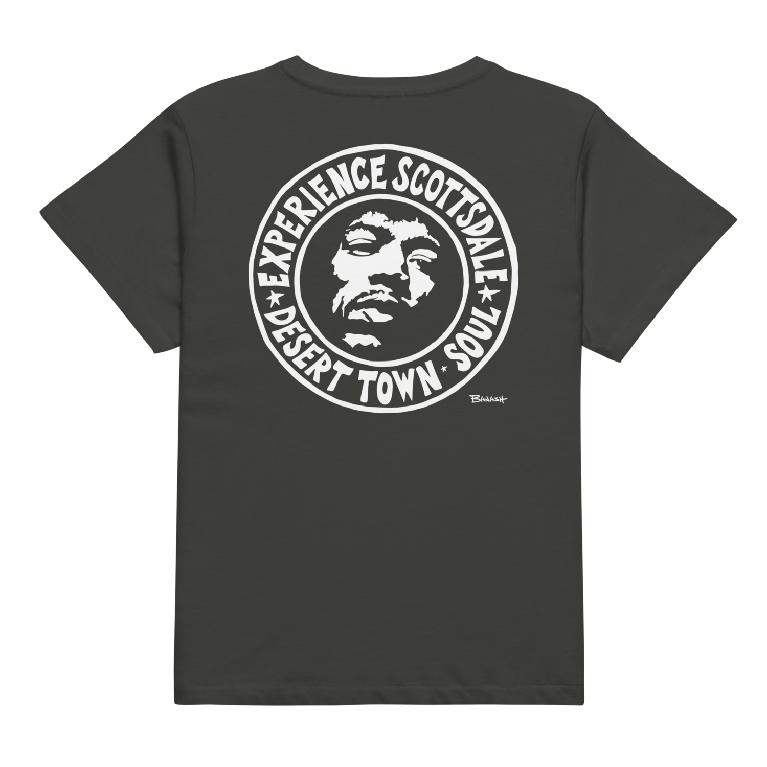 EXPERIENCE SCOTTSDALE . BDS TAG | WOMEN&#39;S T-SHIRT, COLOR: VINTAGE BLACK, Size: S