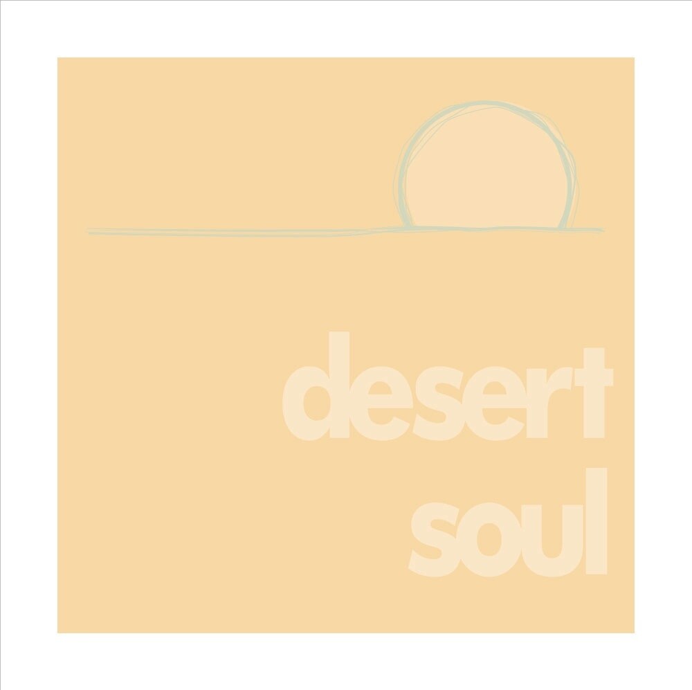 DESERT SOUL . SUN | CANVAS | ILLUSTRATION | 1:1 RATIO