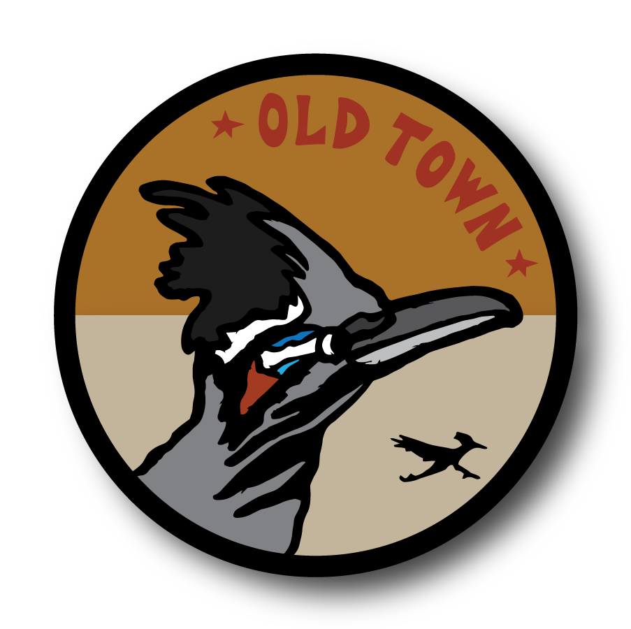 ROAD RUNNER . OLD TOWN | ROUND PATCH