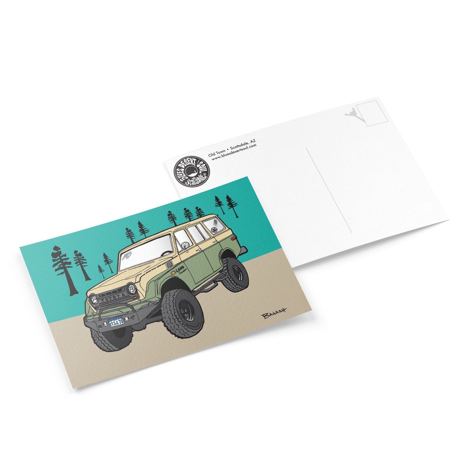 LAND CRUISER IT&#39;S A 70 | 6&quot; x 9&quot; POSTCARD