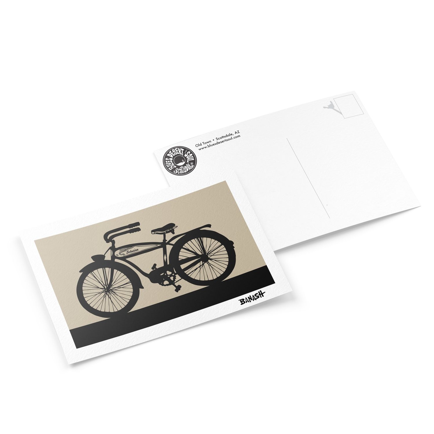 SCHWINN AUTOCYCLE . RIDE | 6&quot; x 9&quot; POSTCARD