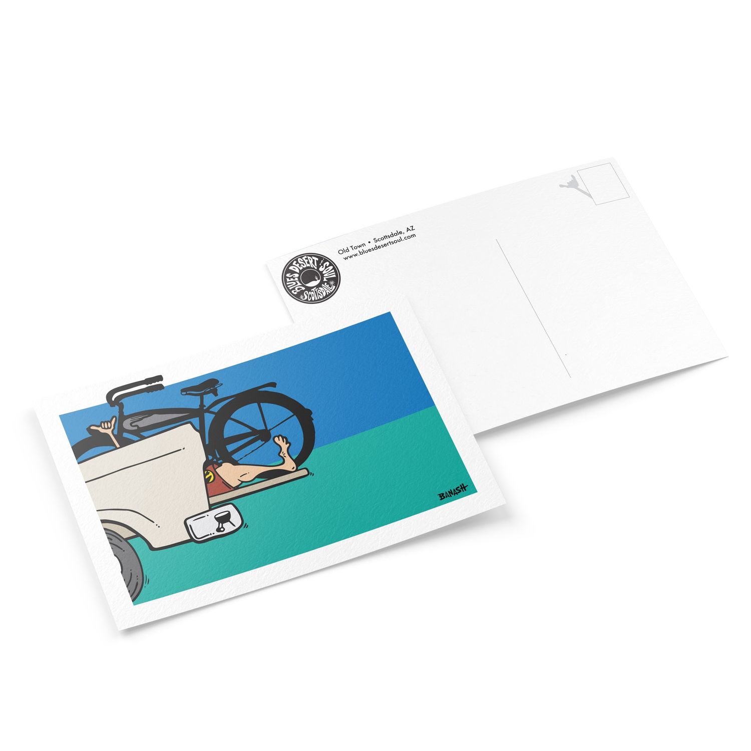 TAILGATE . CRUISER GREM | 6&quot; x 9&quot; POSTCARD