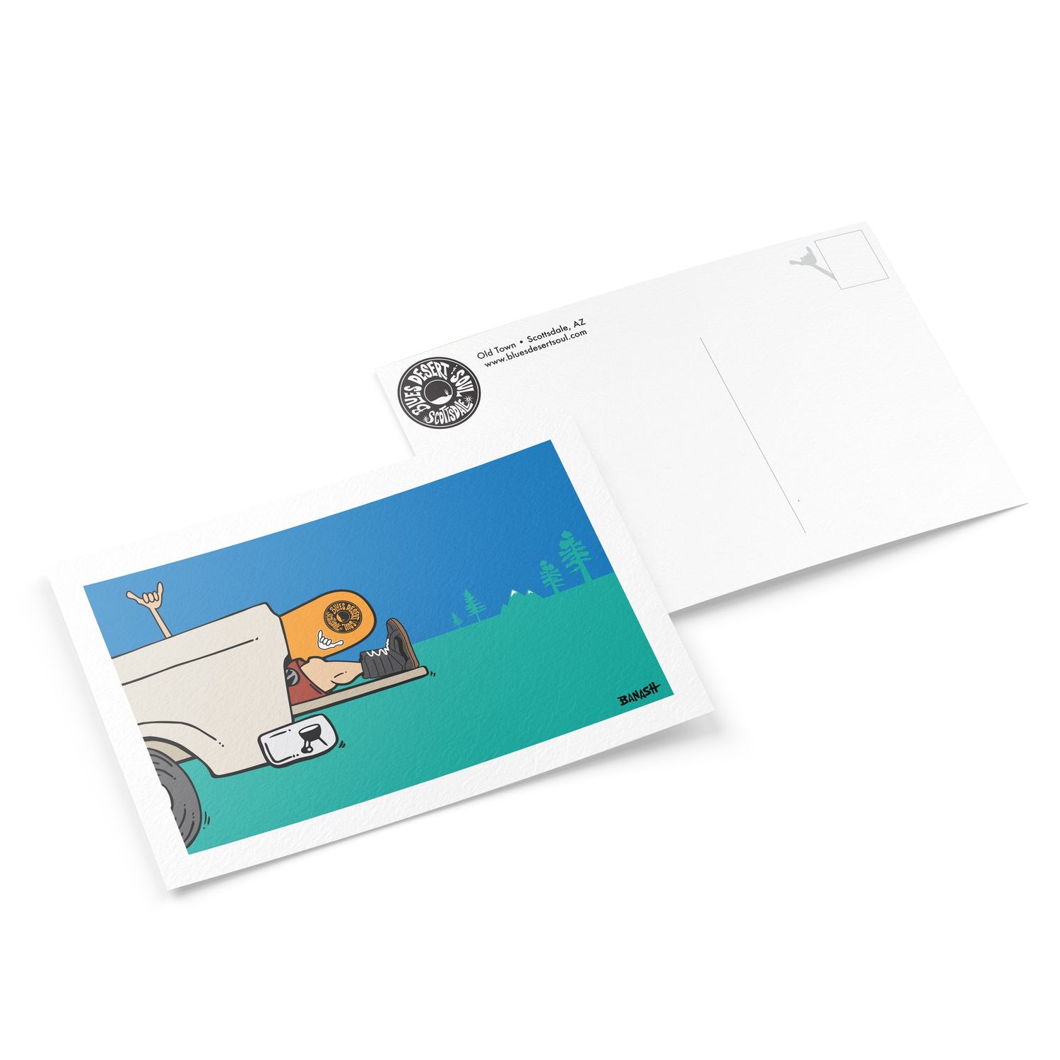 TAILGATE . SNOWBOARD GREM | 6&quot; x 9&quot; POSTCARD