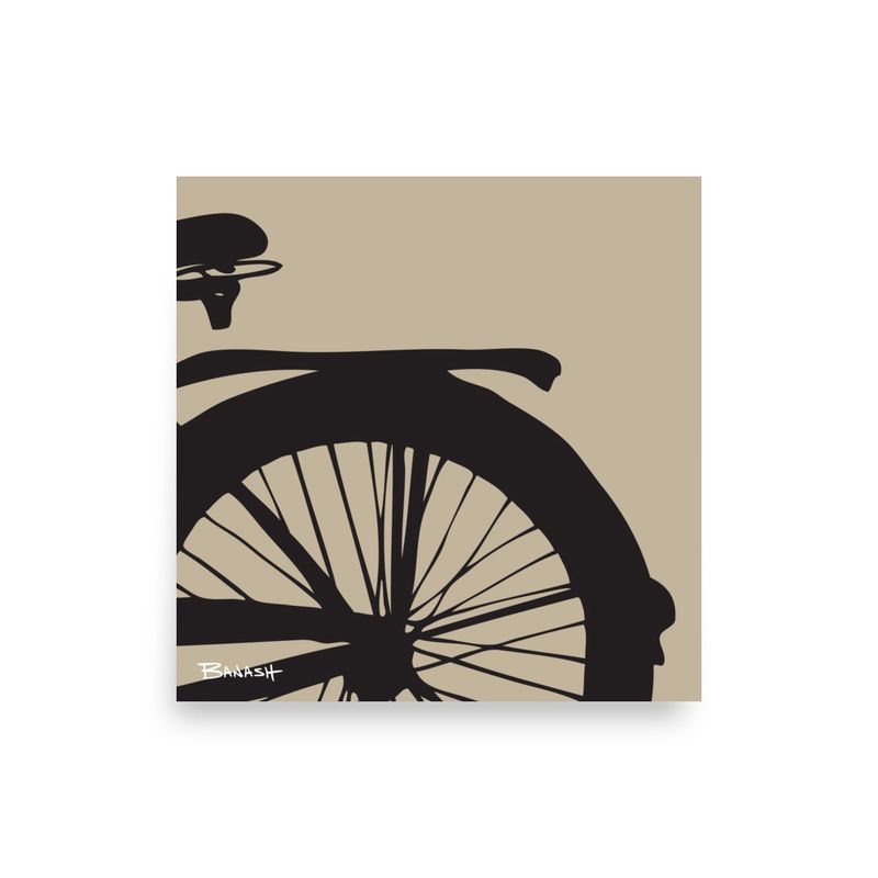 SCHWINN AUTOCYCLE . TAIL FENDER | POSTER PRINT | ILLUSTRATION | 1:1 RATIO