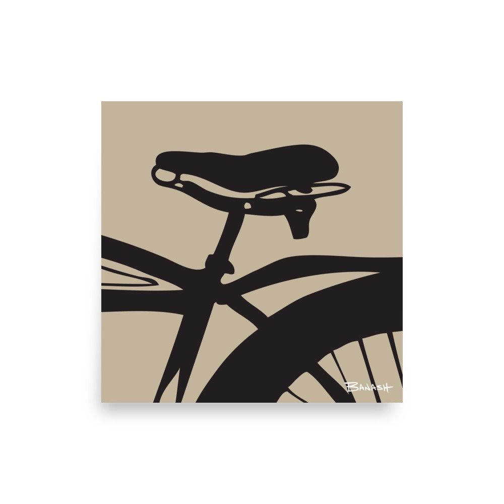SCHWINN AUTOCYCLE . SADDLE | POSTER PRINT | ILLUSTRATION | 1:1 RATIO