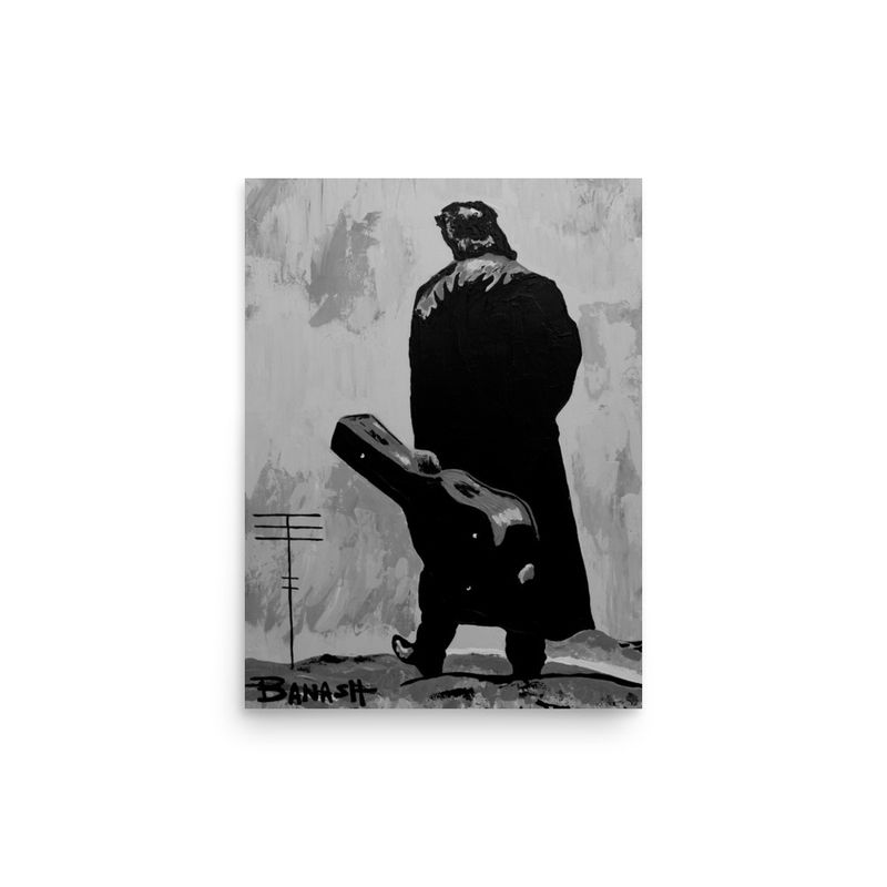 COUNTRY NO. 1 | POSTER PRINT | CHARCOAL | 3:4 RATIO