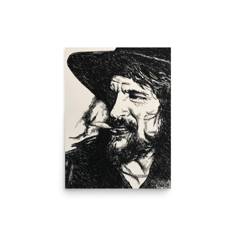 COUNTRY NO. 10 | POSTER PRINT | CHARCOAL | 3:4 RATIO
