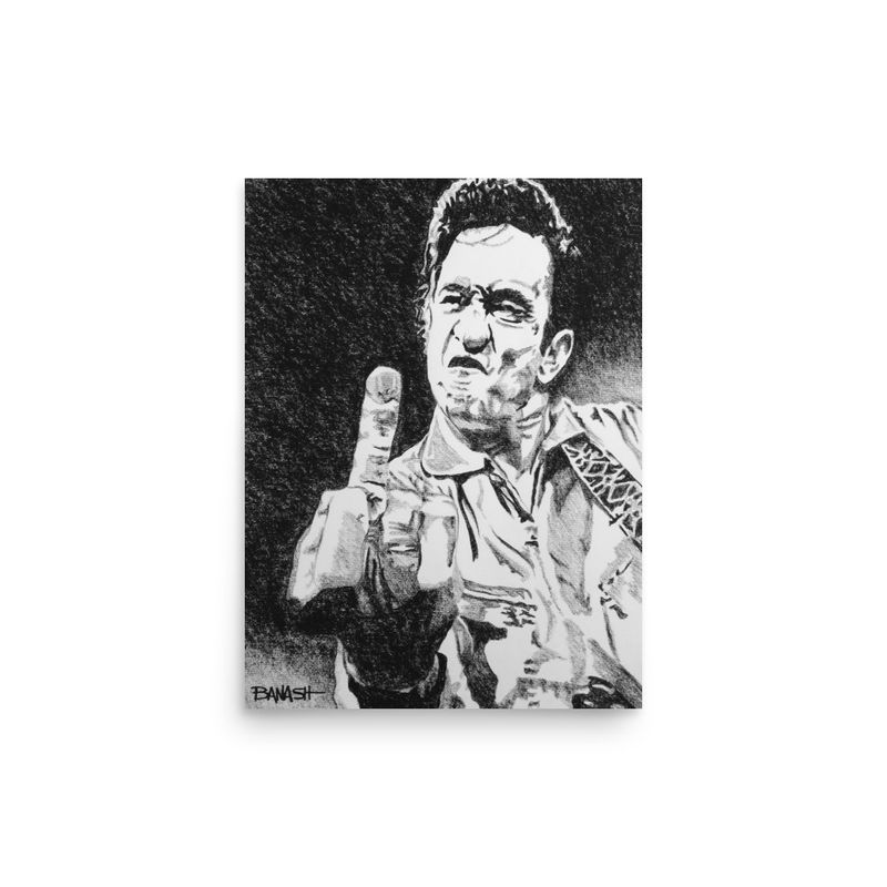 COUNTRY NO. 3 | POSTER PRINT | CHARCOAL | 3:4 RATIO