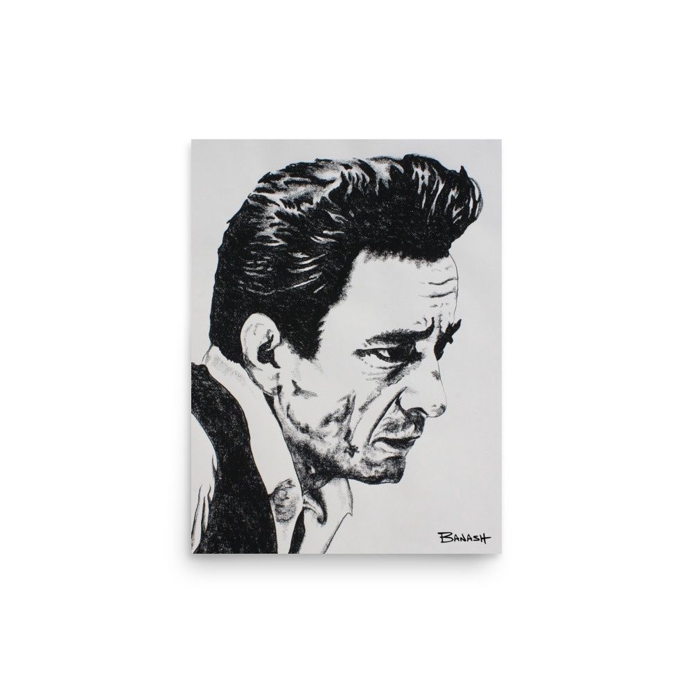 COUNTRY NO. 4 | POSTER PRINT | CHARCOAL | 3:4 RATIO
