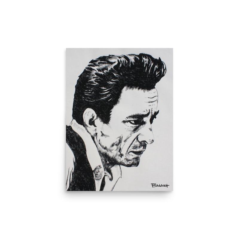 COUNTRY NO. 4 | POSTER PRINT | CHARCOAL | 3:4 RATIO