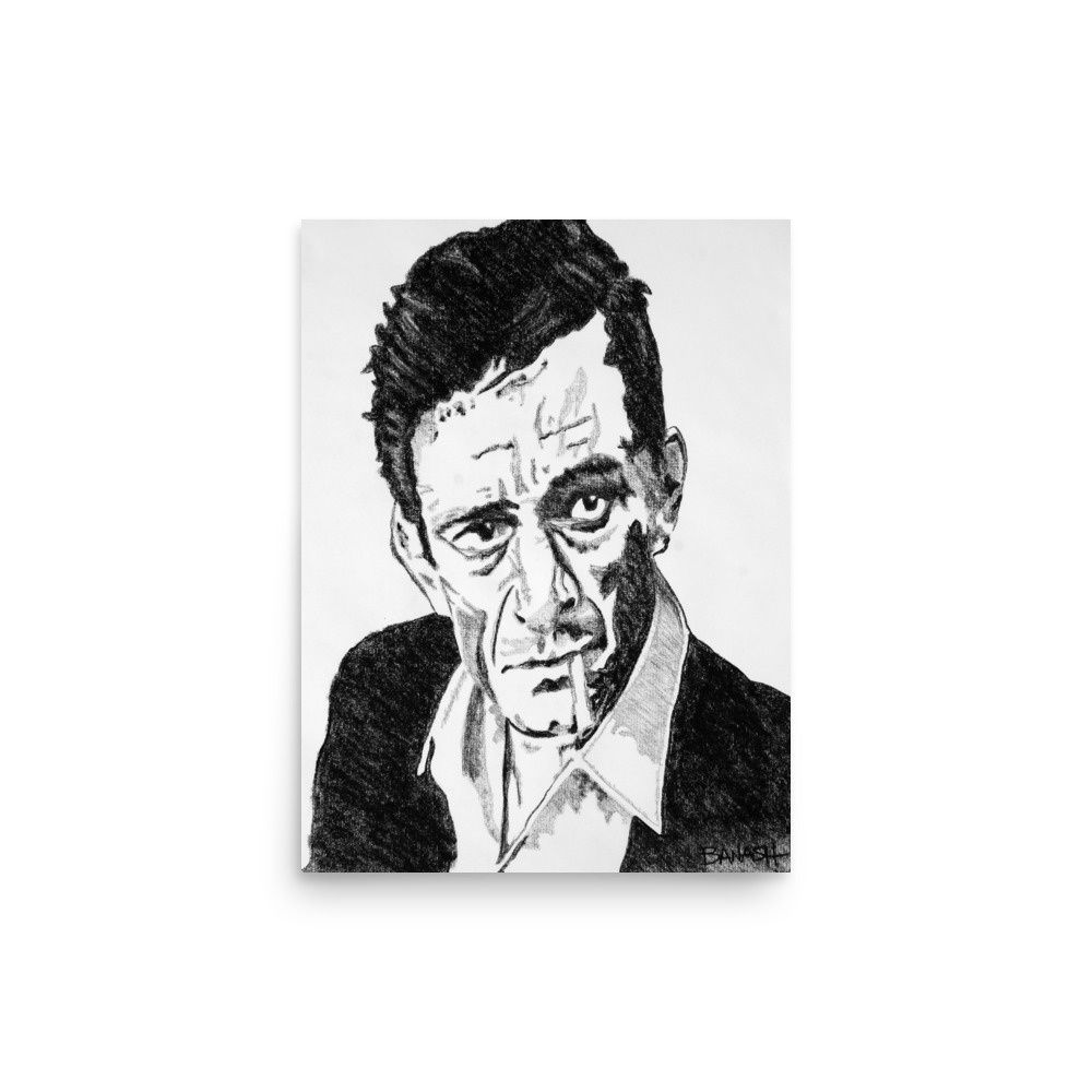 COUNTRY NO. 8 | POSTER PRINT | CHARCOAL | 3:4 RATIO