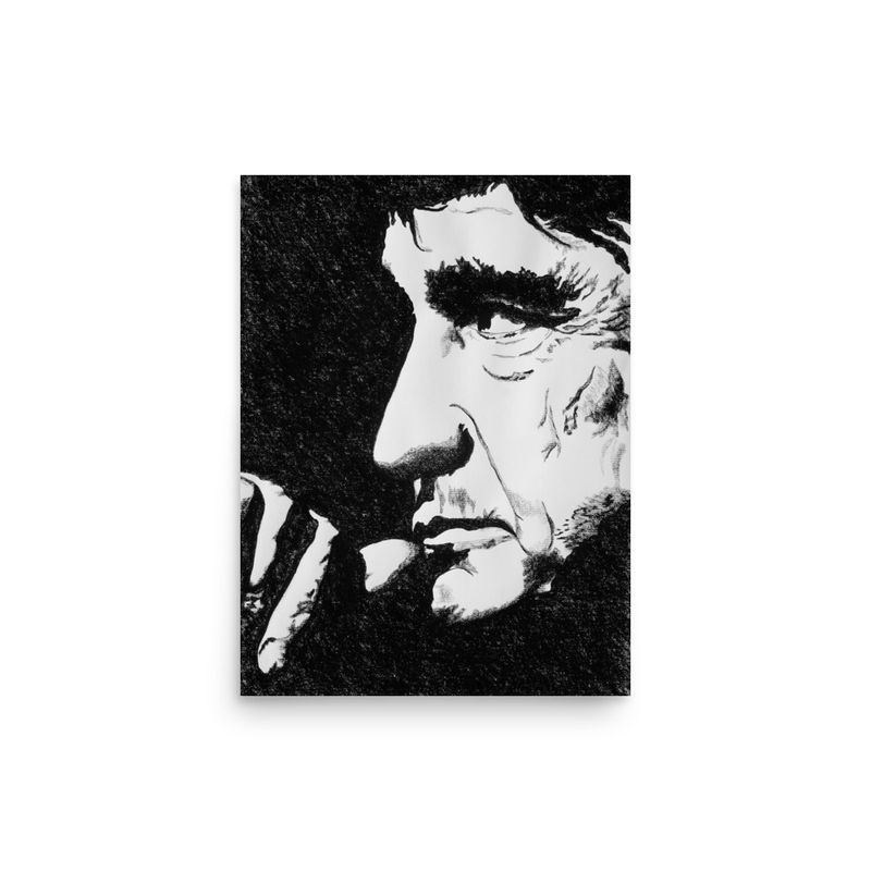 COUNTRY NO. 7 | POSTER PRINT | CHARCOAL | 3:4 RATIO