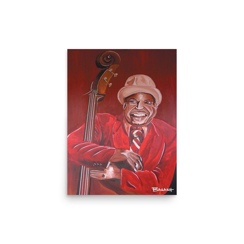 DELTA BLUES NO. 16 | POSTER PRINT | ACRYLIC PAINTING | 3:4 RATIO