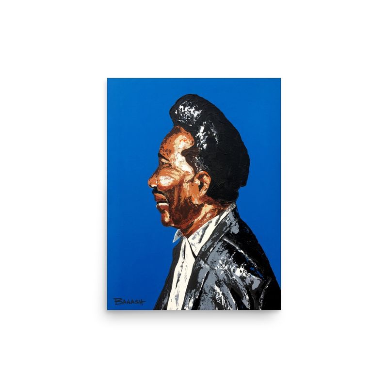 DELTA BLUES NO. 4 | POSTER PRINT | ACRYLIC PAINTING | 3:4 RATIO