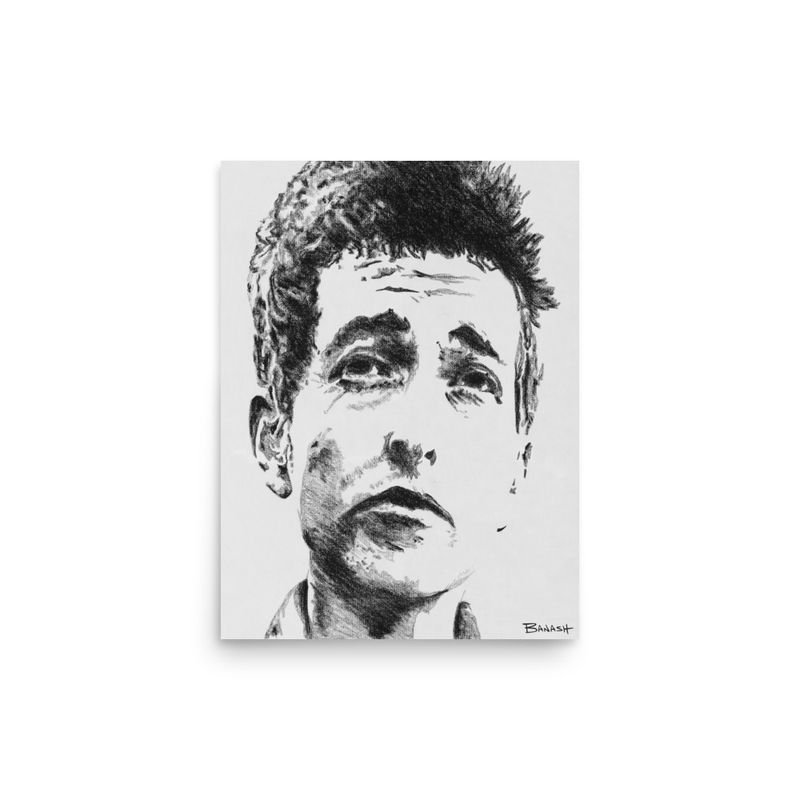FOLK NO. 1 | POSTER PRINT | CHARCOAL | FOLK | 3:4 RATIO