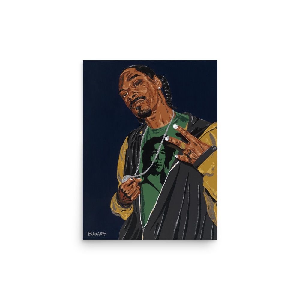 HIP HOP . RAP NO. 1 | POSTER PRINT | ACRYLIC PAINTING | 3:4 RATIO