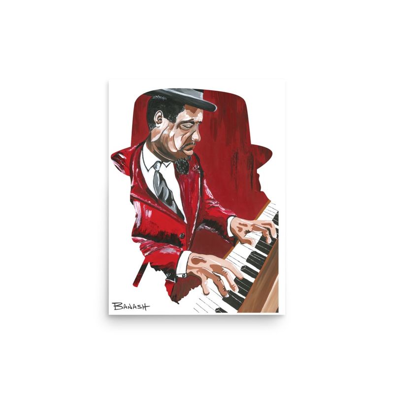 JAZZ NO. 4 | POSTER PRINT | ACRYLIC PAINTING | 3:4 RATIO
