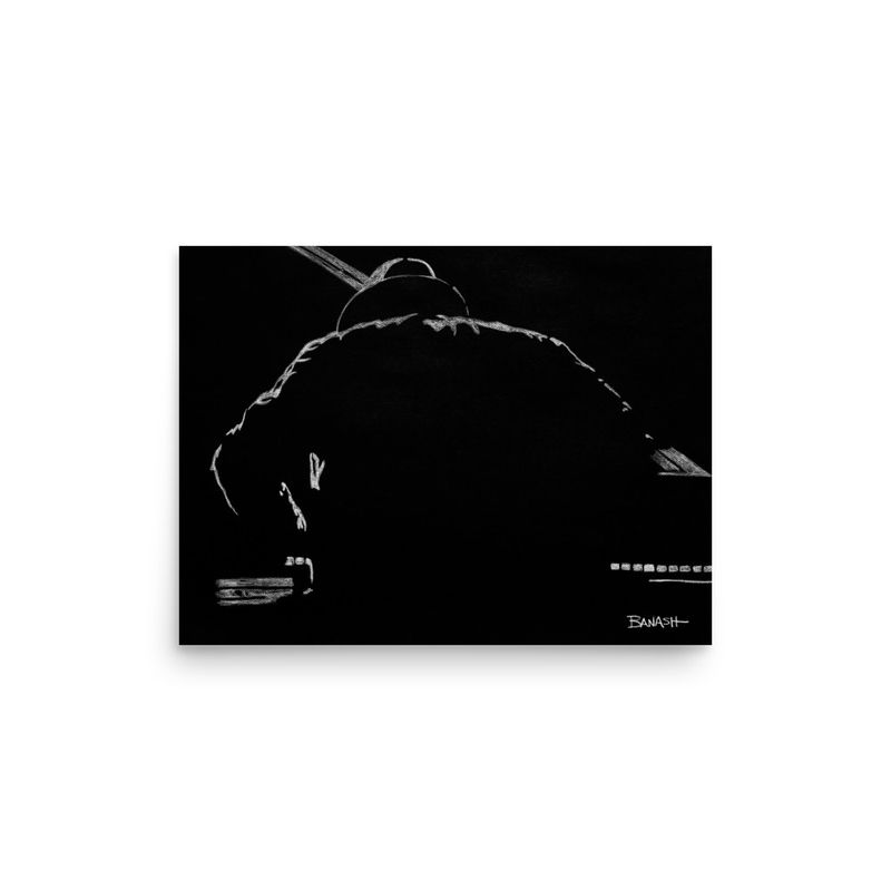 JAZZ NO. 5 | POSTER PRINT | CHARCOAL | 3:4 RATIO