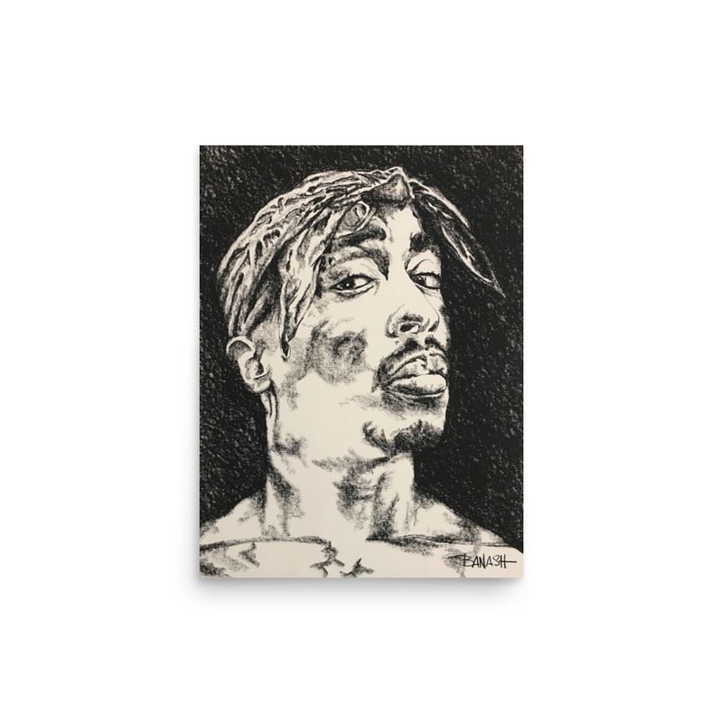 HIP HOP . RAP NO. 3 | POSTER PRINT | CHARCOAL | 3:4 RATIO