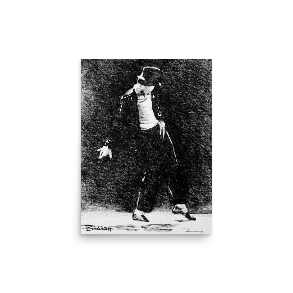 POP NO. 1 | POSTER PRINT | CHARCOAL | 3:4 RATIO