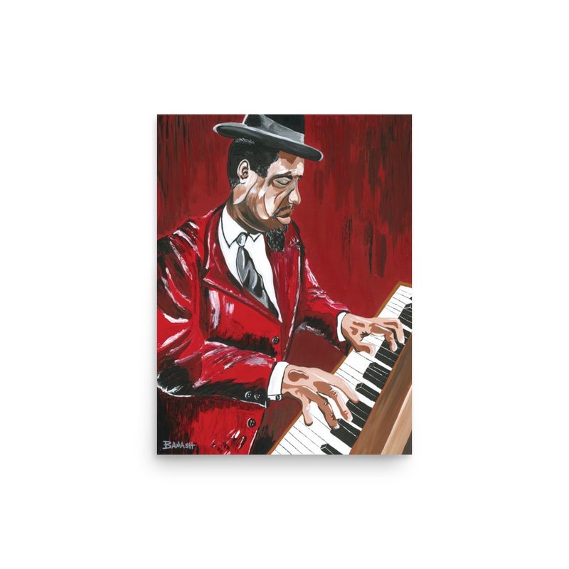 JAZZ NO. 3 | POSTER PRINT | ACRYLIC PAINTING | 3:4 RATIO