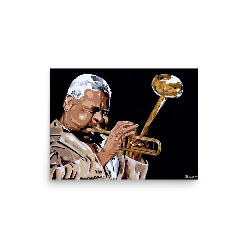 JAZZ NO. 7 | POSTER PRINT | ACRYLIC PAINTING | 3:4 RATIO