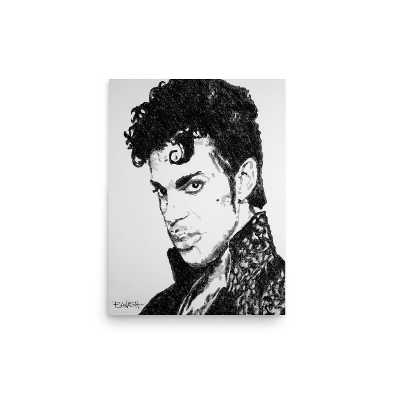 POP NO. 3 | POSTER PRINT | CHARCOAL | 3:4 RATIO