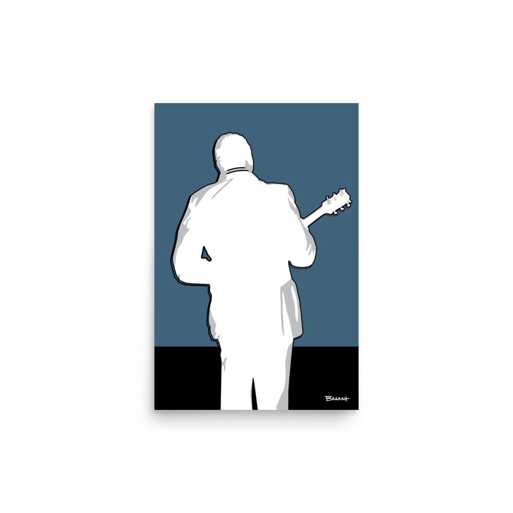 ELECTRIC BLUES NO. 21 STAGE RIFFS | POSTER PRINT | ILLUSTRATION | 2:3 RATIO