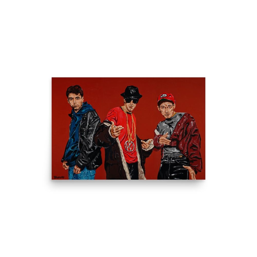 HIP HOP . RAP NO. 4 | POSTER PRINT | ACRYLIC | 2:3 RATIO