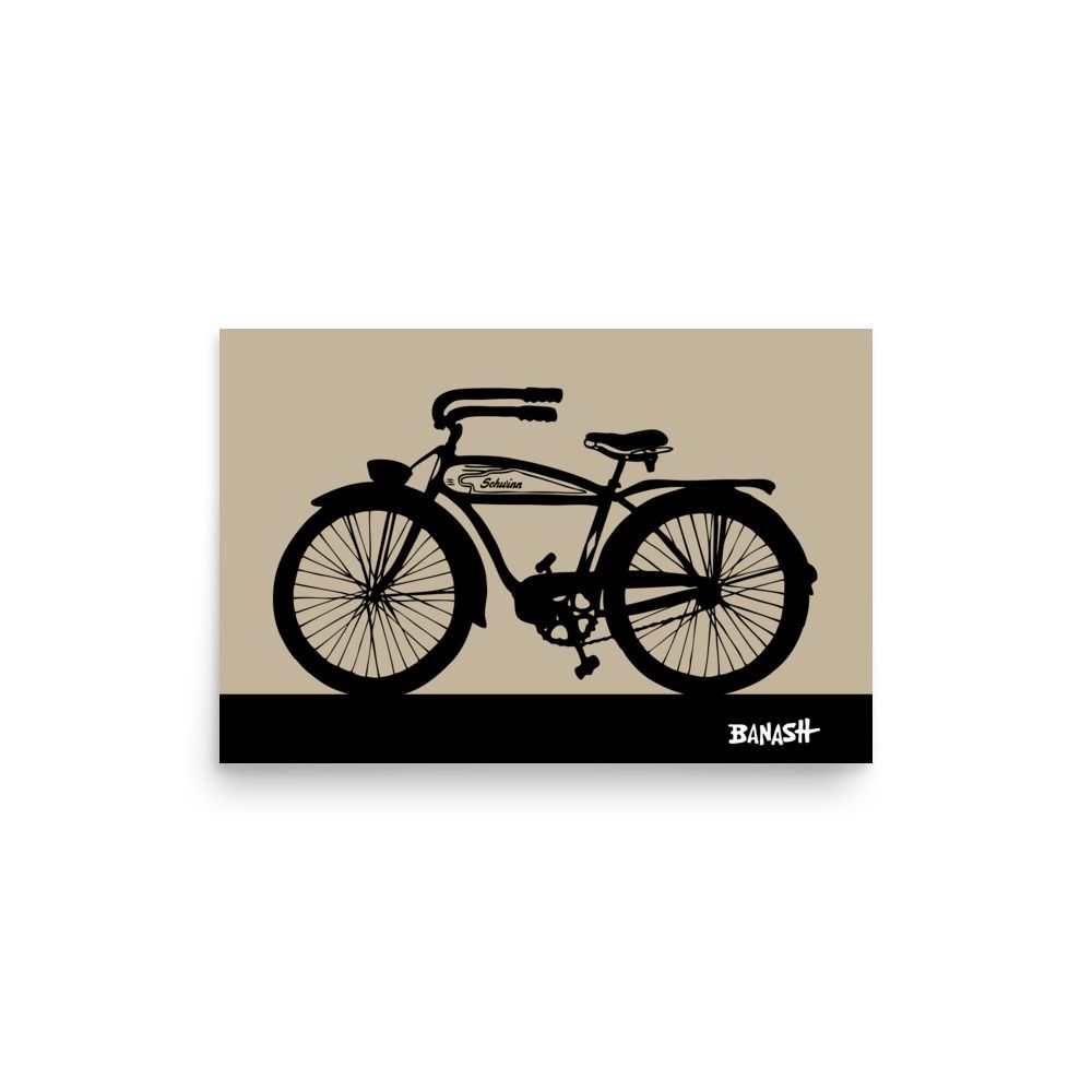 SCHWINN AUTOCYCLE . RIDE | POSTER PRINT | ILLUSTRATION | 2:3 RATIO
