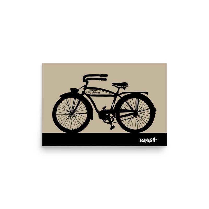 SCHWINN AUTOCYCLE . RIDE | POSTER PRINT | ILLUSTRATION | 2:3 RATIO