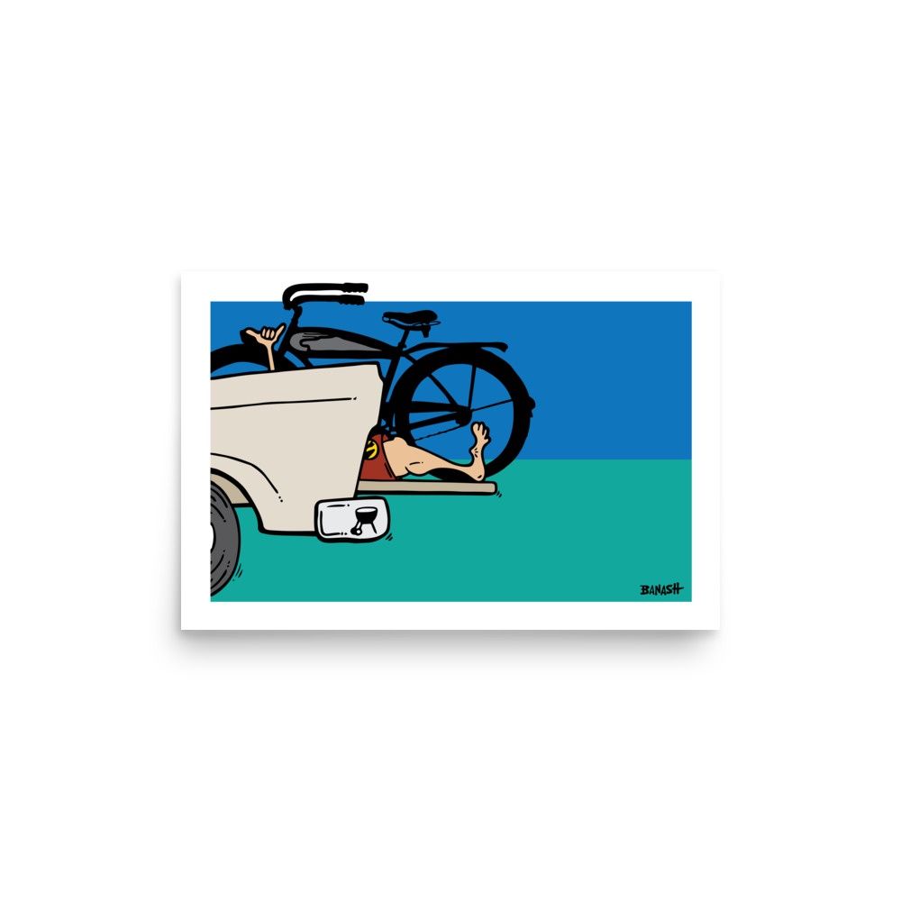 TAILGATE . CRUISER GREM | POSTER PRINT | ILLUSTRATION | LIFESTYLE | 2:3 RATIO