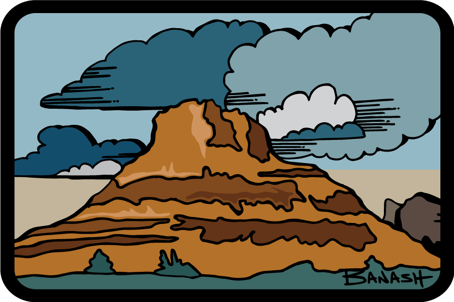 BELL ROCK | RECTANGLE PATCH