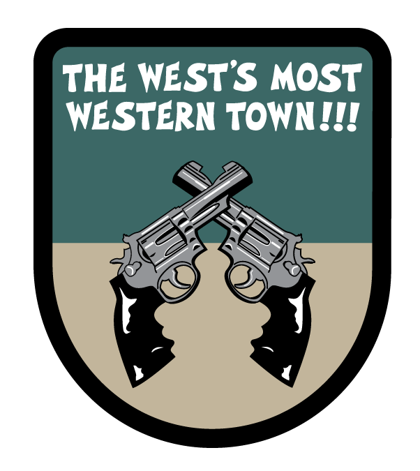 WESTERN TOWN . GUNS | BADGE PATCH